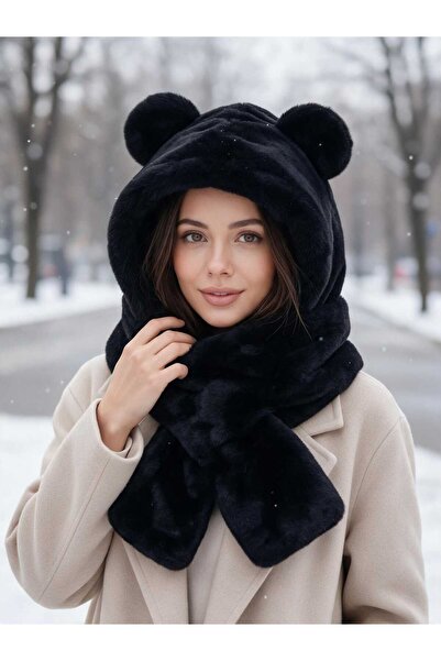 Aware Time Women's Fox Long Plush Beret