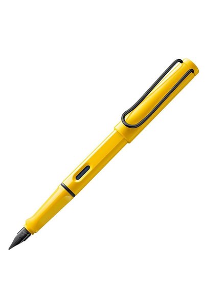 Lamy SAFARİ DOLMA KALEM SARI METAL SİYAH KLIPS M