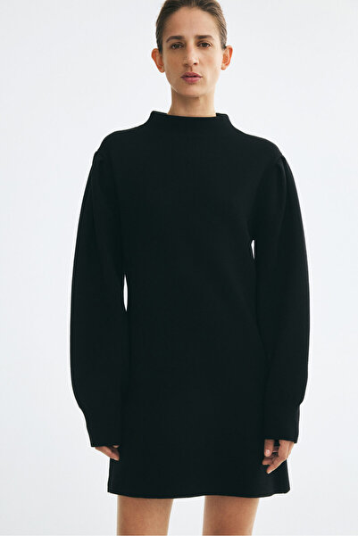 H&M Viskoz Karışımlı Triko Elbise