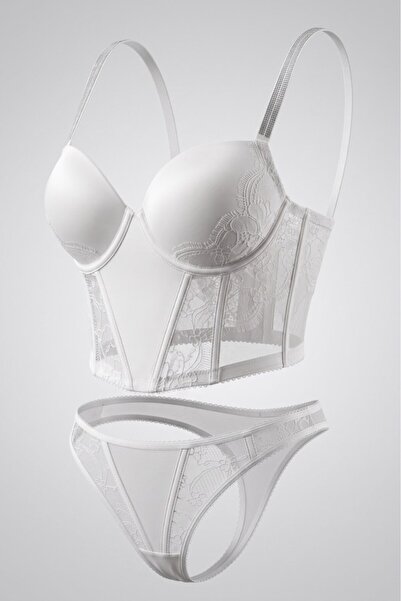 Wakabayashi Set sutien corset Noctelle Crystal
