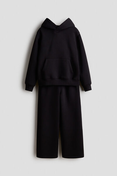 H&M 2 Parçalı İçi Tüylü Sweatshirt Set
