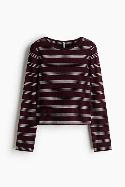 H&M Uzun Kollu İnce Triko Üst