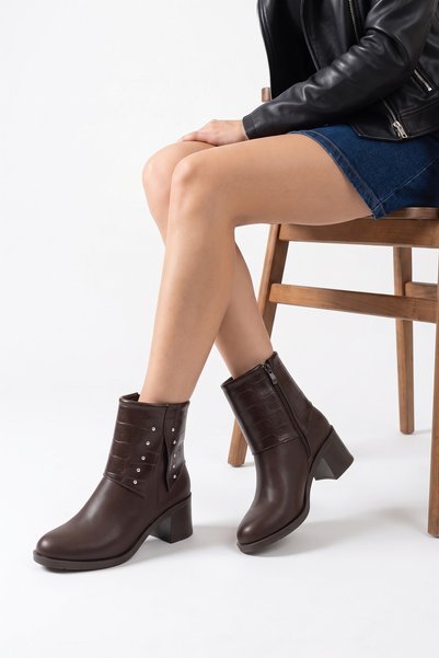 SH SİLVER MODA Cizme de damă cu toc