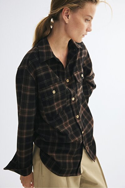 H&M Oversize Flanel Gömlek