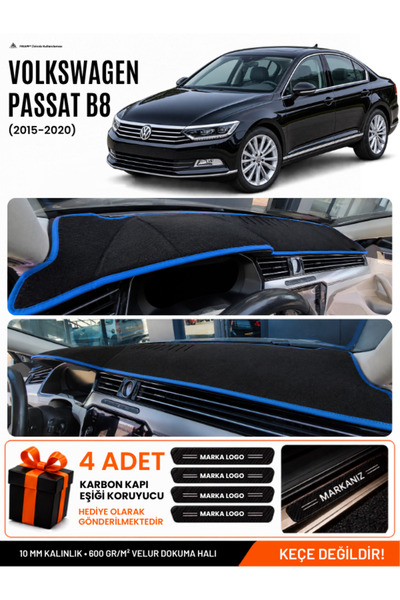 e-biz Volkswagen Passat B8 (2015-2020) Compatible Dashboard Cover, Dashboard ...