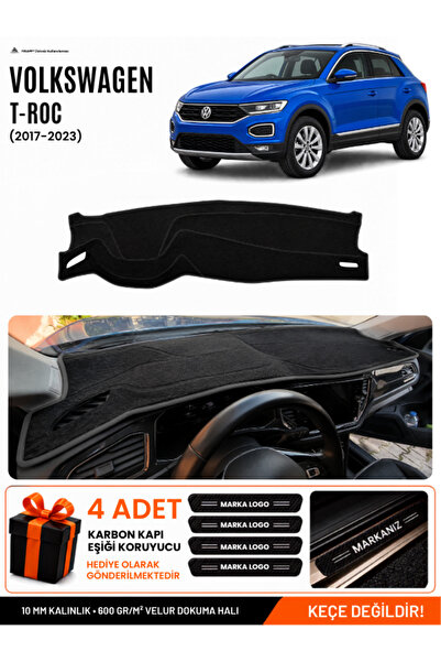 e-biz Volkswagen T-Roc (2017-2023) Compatible Glove Box Protection, Glove Box...