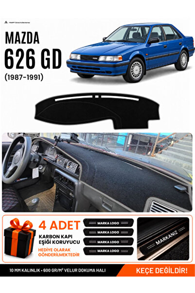 e-biz Mazda 626 Gd (1987-1991) Compatible Glove Box Protection, Glove Box Cov...