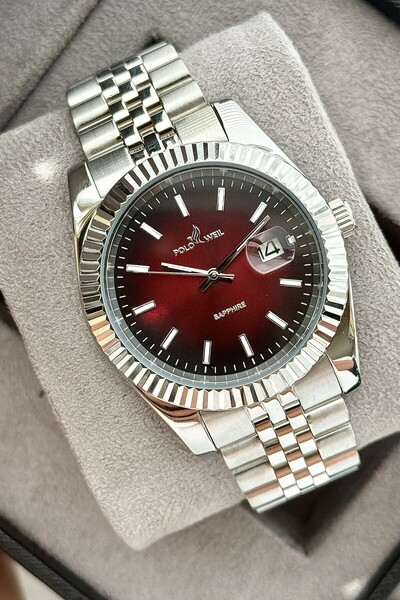 Polo Weil Pl003M Men's Wristwatch with Steel Strap