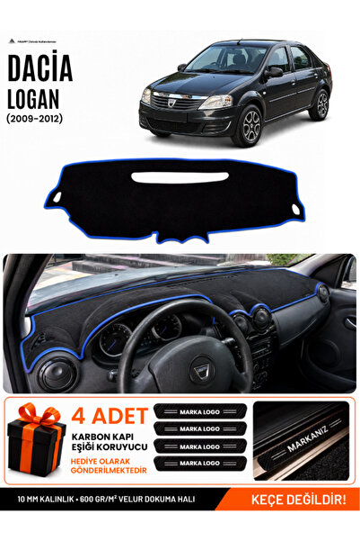 e-biz Daci̇a Logan (2009-2012) Compatible Glove Box Protection, Glove Box Cov...