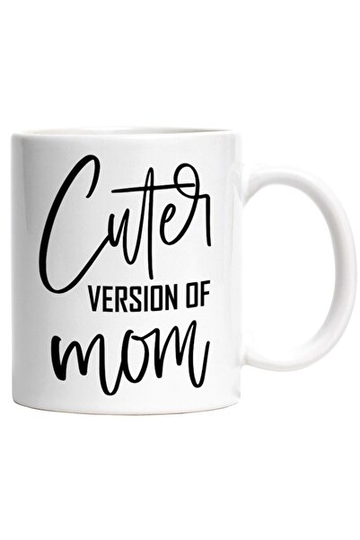 INOVATIX Personalized white mug, Cuter version of mom, INOVATIX®. 330ml