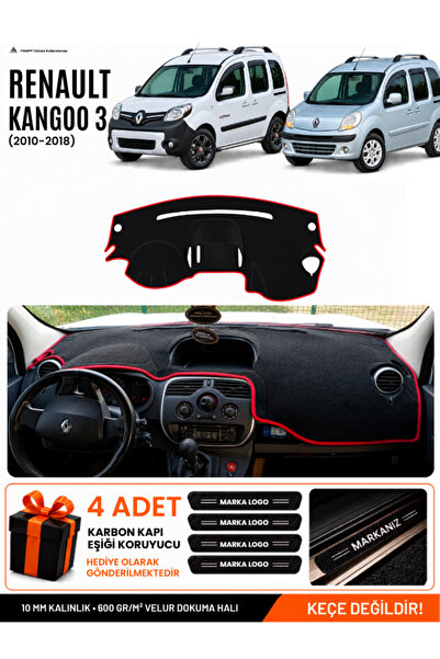 e-biz Renault Kangoo 3 (2010-2018) Compatible Glove Box Cover, Glove Box Case...