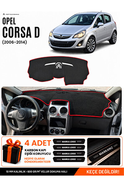 e-biz Opel Corsa D (2006-2014) Compatible Glove Box Cover, Glove Box Case - B...