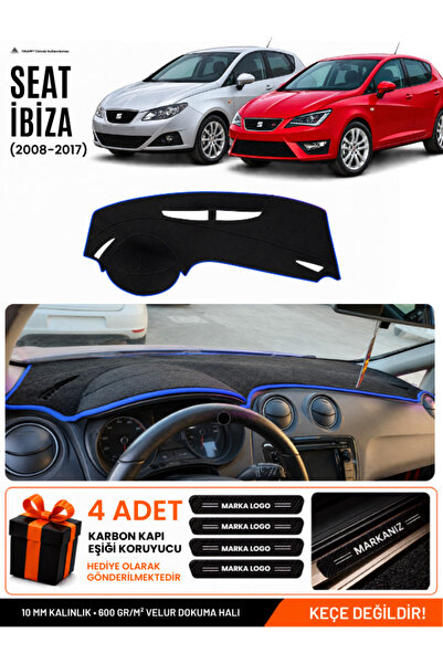 e-biz Seat Ibiza (2008-2017) Compatible Glove Box Protection, Glove Box Cover...
