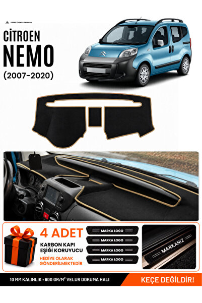 e-biz Citroen Nemo (2007-2020) Compatible Glove Box Protection, Glove Box Cov...