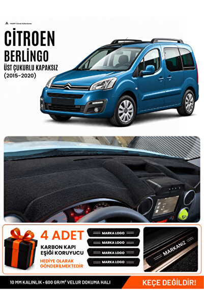e-biz Citroen Berlingo Top Pocket Without Cover (2015-2020) Compatible Glove ...