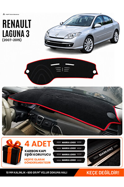 e-biz Renault Laguna 3 (2007-2015) Compatible Glove Box Cover, Glove Box Case...