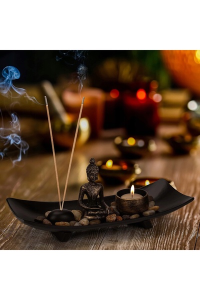 NO BRAND BEȚE DE TĂMÂIE BUDDHA BEȚE DE TĂMÂIE PENTRU CASĂ LUMÂNĂRI PIETRE VAS...