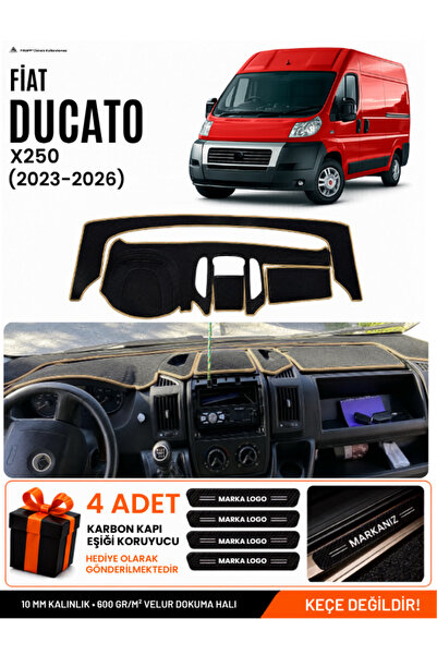 e-biz Fiat Ducato (2006-2014) X250 Compatible Glove Box Cover, Glove Box Case...