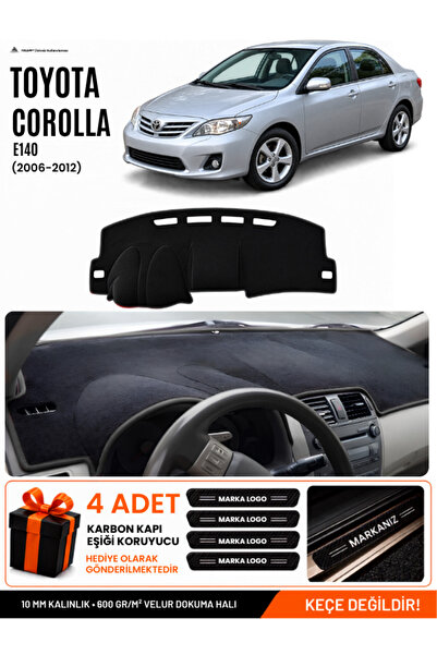 e-biz Toyota Corolla E140 (2006-2012) Compatible Dashboard Cover, Dashboard C...