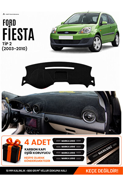 e-biz Ford Fi̇esta Type 2 (2003-2010) Compatible Glove Box Protection, Glove ...