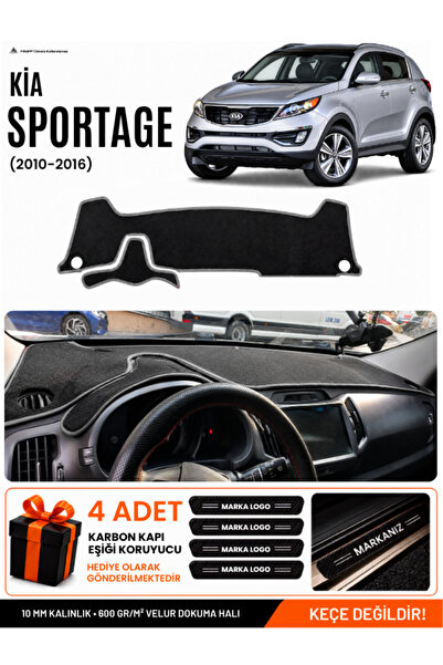 e-biz Kia Sportage (2010-2016) Compatible Glove Box Protection, Glove Box Cov...
