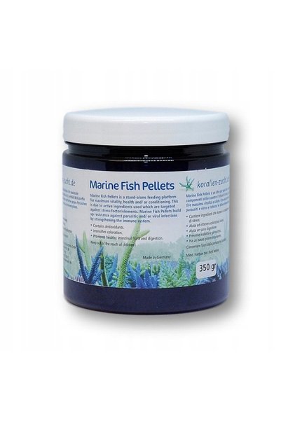 NO BRAND Pelete pentru pești marini de 2 mm, 350 g