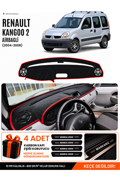 e-biz Renault Kangoo 2 with Airbag (2004-2008) Compatible Glove Box Cover, Gl...