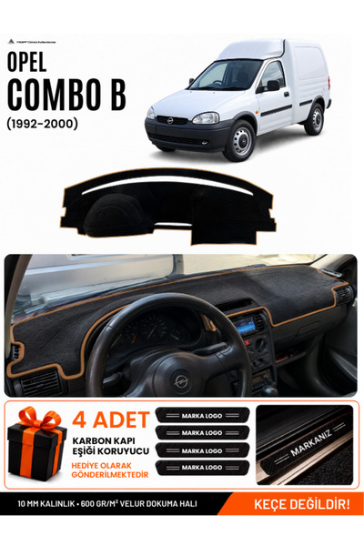 e-biz Opel Combo B (1992-2000) Compatible Glove Box Cover, Glove Box Case - B...
