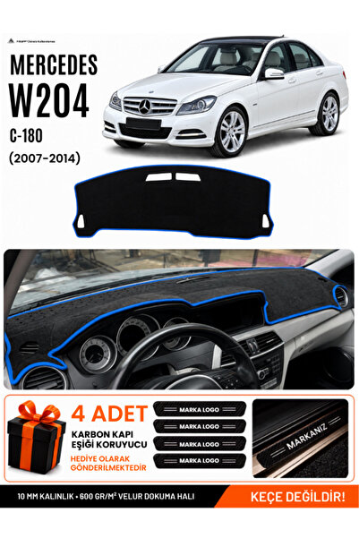 e-biz Mercedes W204 C180 (2007-2014) Compatible Glove Box Cover, Glove Box Ca...