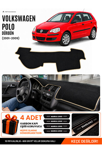 e-biz Volkswagen Polo Dürbün (2001-2009) Compatible Dashboard Cover, Dashboar...