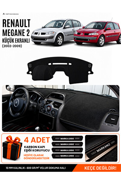 e-biz Renault Megane 2 Small Screen (2002-2009) Compatible Glove Box Cover, G...
