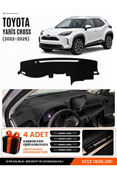e-biz Toyota Yaris Cross (2022-2025) Compatible Glove Box Protection, Glove B...