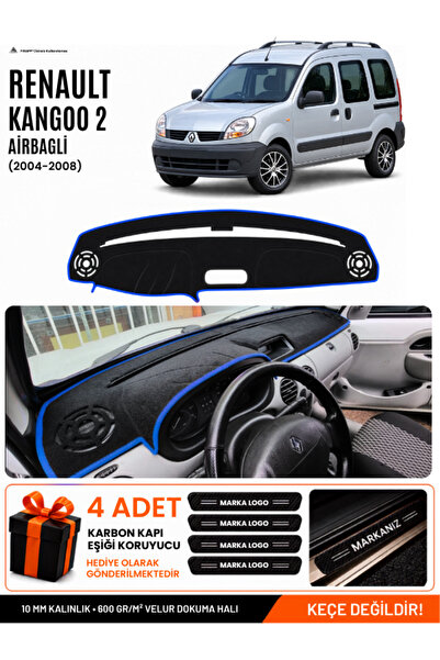 e-biz Renault Kangoo 2 with Airbags (2004-2008) Compatible Glove Box Cover, G...