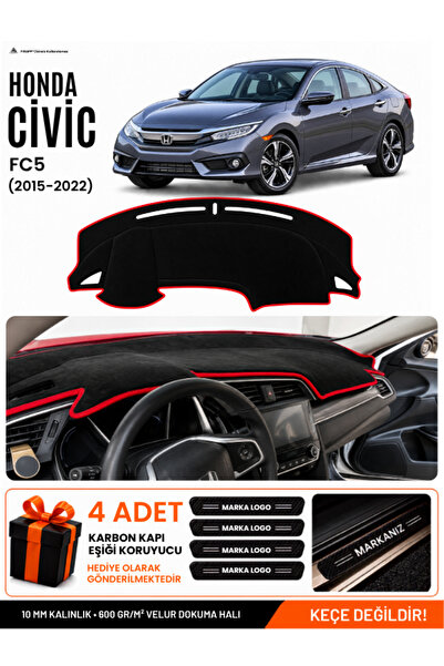 e-biz Honda Civic Fc5 (2015-2022) Compatible Glove Box Cover, Glove Box Case ...