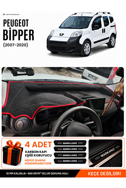 e-biz Peugeot Bi̇pper Fully Closed (2007-2020) Compatible Glove Box Cover, Gl...
