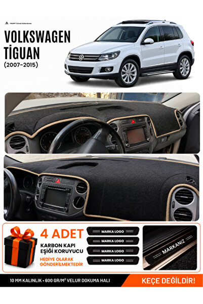 e-biz Volkswagen Tiguan (2007-2015) Compatible Dashboard Cover, Dashboard Cas...