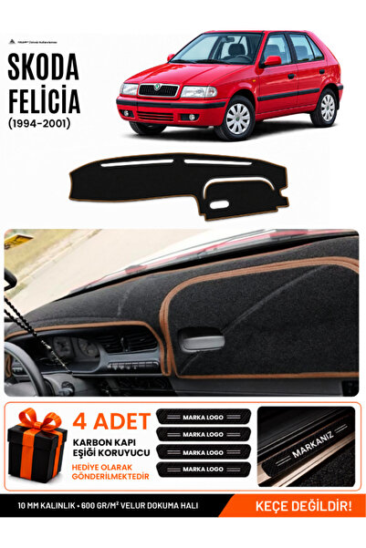 e-biz Skoda Felicia (1994-2001) Compatible Dashboard Cover, Dashboard Case - ...