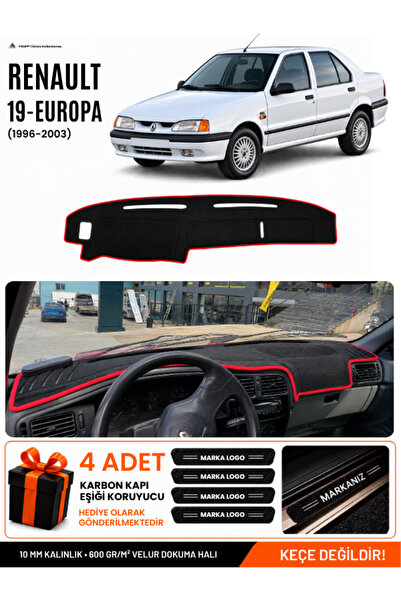 e-biz Renault 19 Europa (1996-2003) Compatible Glove Box Cover, Glove Box Cas...