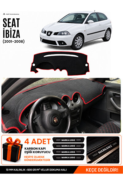 e-biz Seat Ibiza (2001-2008) Compatible Glove Box Protection, Glove Box Cover...