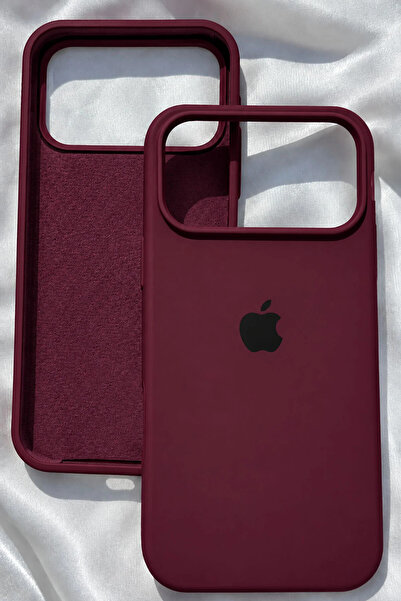 Revasser iPhone 18 Pro için Kılıf Lansman Logolu İçi Yumuşak Kadife 18 Pro kı...