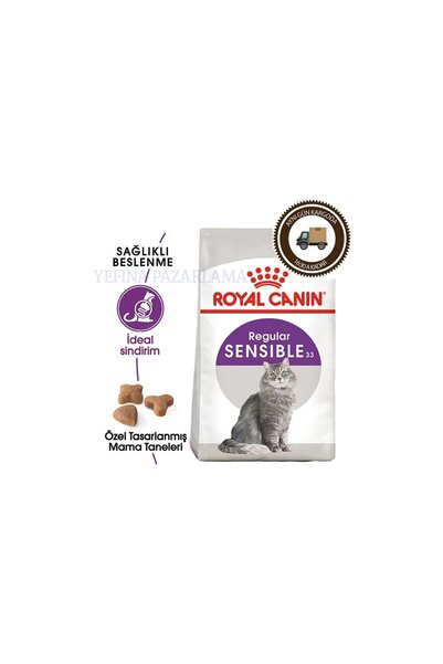 Royal Canin Sensible 33 Seçici ve Hassas Yetişkin Kedi Maması 4kg Regular Adu...