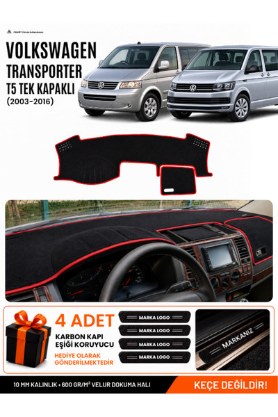 e-biz Volkswagen Transporter T5 Single Cab (2003-2016) Compatible Dashboard C...