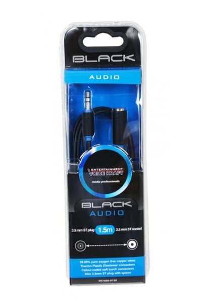 NO BRAND Cablu audio Kraft 7400-150 minijack 3.5mm - minijack 3.5mm 1.5m