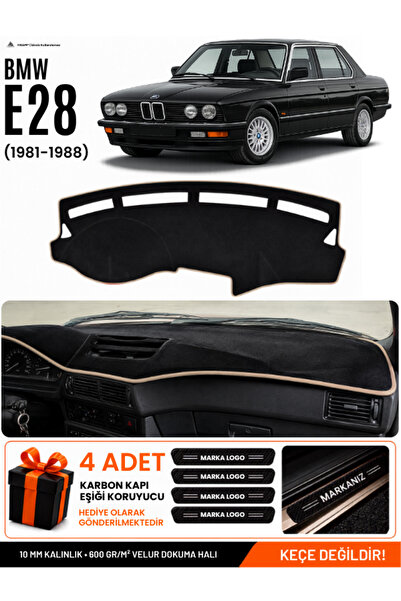 e-biz Bmw E28 (1981-1988) Compatible Glove Box Protection, Glove Box Cover, G...