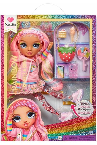 NO BRAND Rainbow High Sparkle and Shine Rosetta PLAYSET ACCESORII PENTRU FETIȚE
