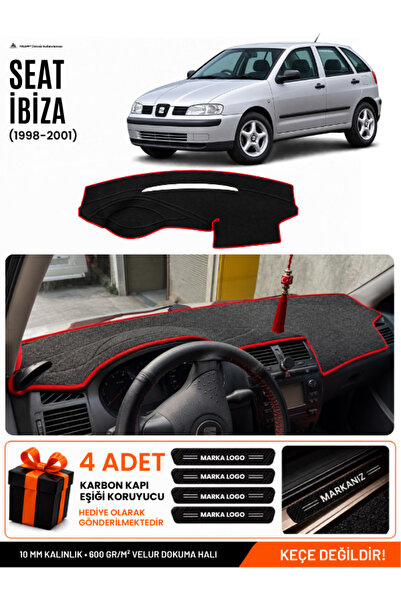 e-biz Seat Ibiza (1998-2001) Compatible Glove Box Protection, Glove Box Cover...