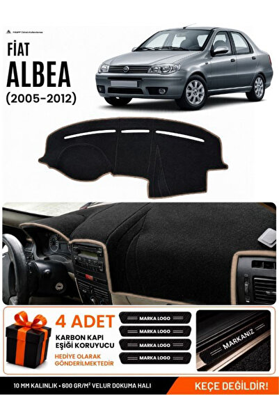e-biz Fiat Albea (2005-2012) Compatible Glove Box Protection, Glove Box Cover...