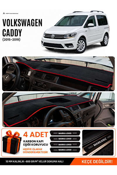 e-biz Volkswagen Caddy (2015-2019) Compatible Glove Box Cover, Glove Box Case...