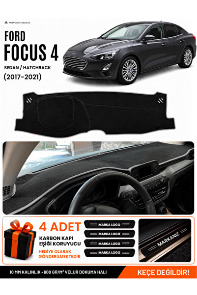 e-biz Ford Focus 4 (2017-2021) Compatible Glove Box Protection, Glove Box Cov...
