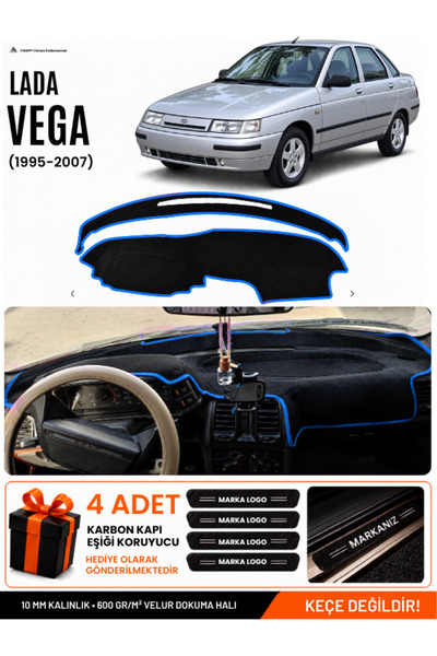e-biz Lada Vega (1995-2007) Compatible Glove Box Protection, Glove Box Cover,...